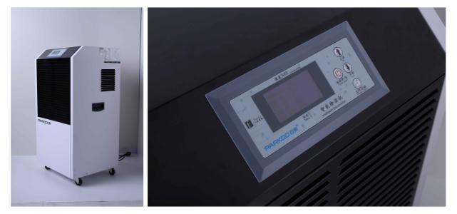 เครื่องลดความชื้นเกรดเชิงพาณิชย์ขนาดใหญ่ 138L 150L พร้อมจอ LCD สีสันสดใส