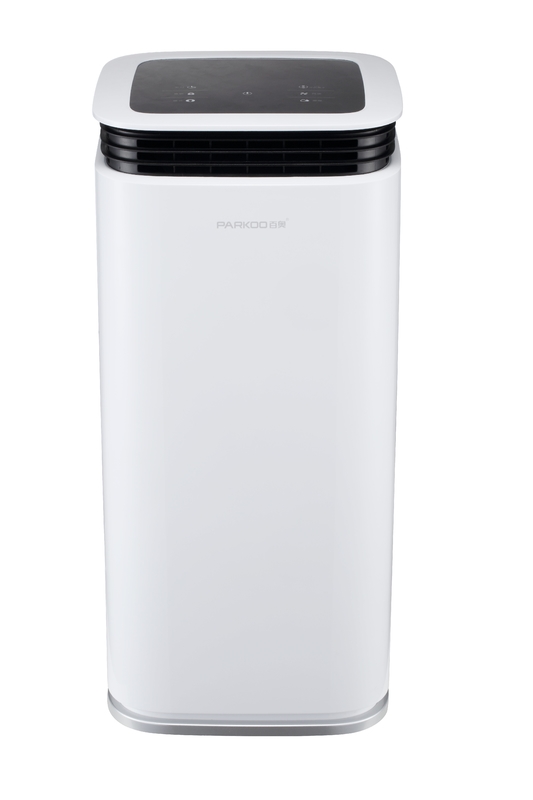 18 พินท์ LED Home Air Dehumidifier 2.2L ถังหอคอย ดิสป์สัมผัสเต็ม การควบคุมความชื้น