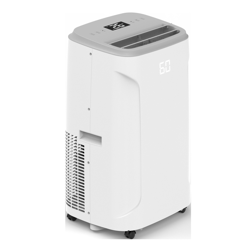 115V 60HZ 14000BTU R32 ระบบควบคุมไฟฟ้าเครื่องเย็น เครื่องปรับอากาศมือถือ แบบยืนอิสระ