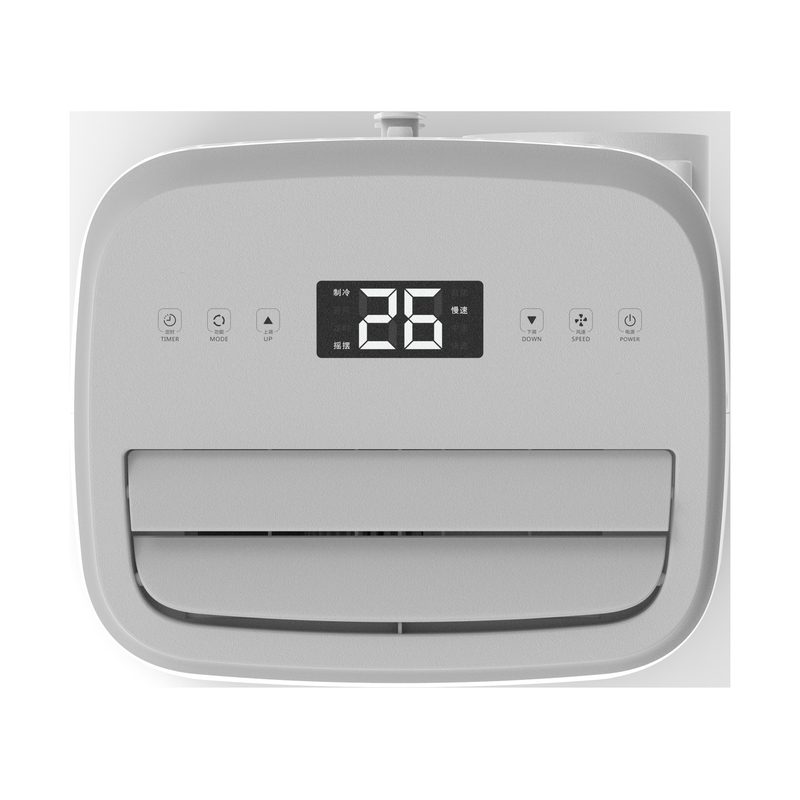 115V 60HZ 14000BTU R32 ระบบควบคุมไฟฟ้าเครื่องเย็น เครื่องปรับอากาศมือถือ แบบยืนอิสระ